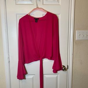 ASHLEY STEWART Hot Pink Pullon